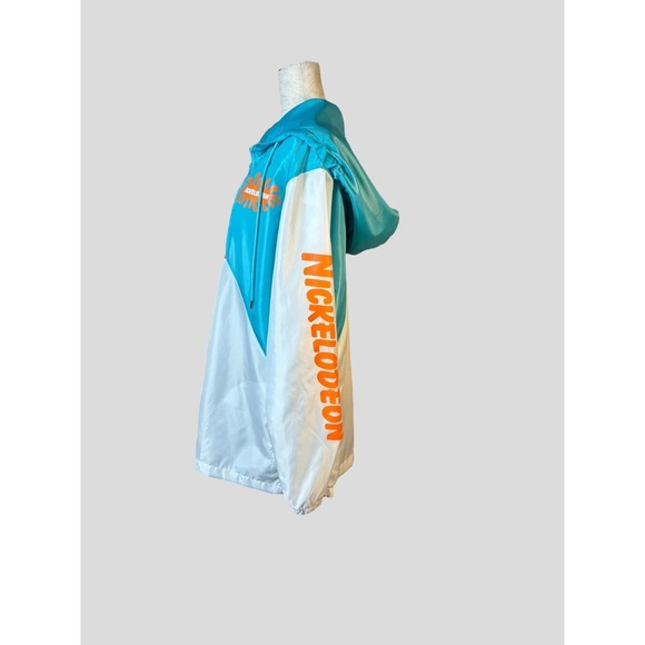 Nickelodeon Rugrats Color Block Windbreaker Hooded Zip Up Lightweight Jacket XL - Picture 5 of 9
